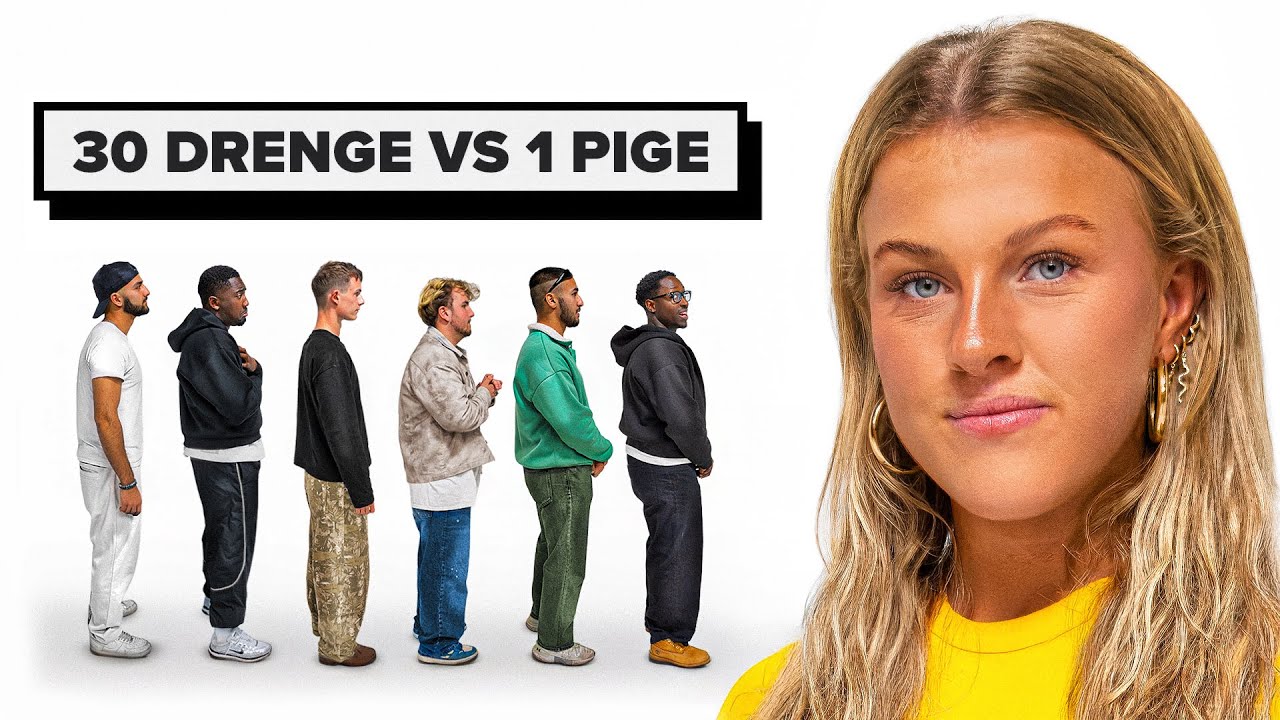 30 Drenge vs 1 Pige: Anna Thimgaard