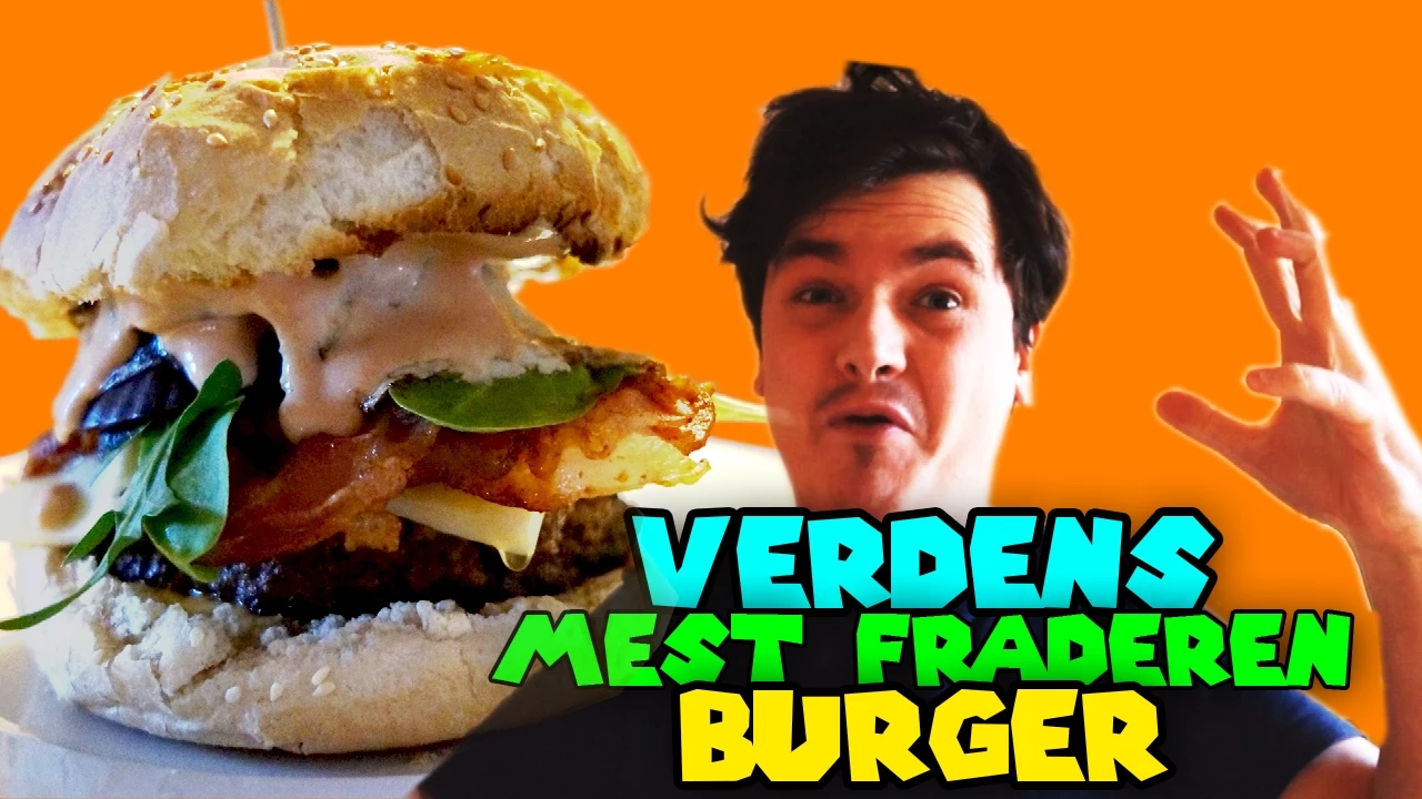 VERDENS MEST FRÅDEREN BURGER! - Caspers Køkken