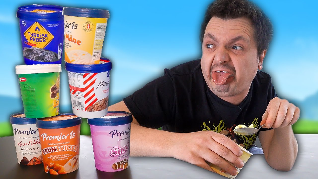 Jeg tester Mærkelige og Klamme is