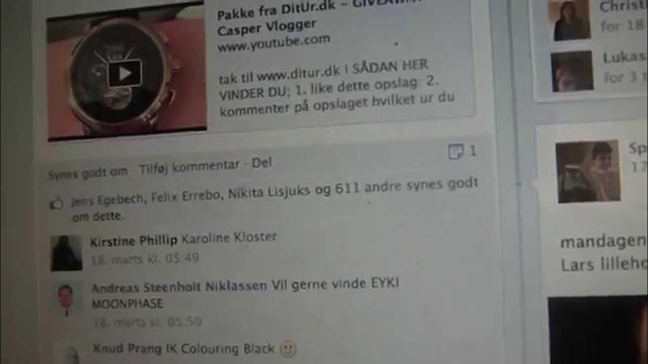 Vinder af DitUr.dk! - Casper Besvarer