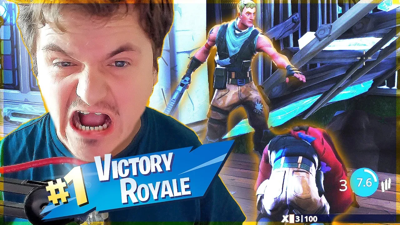 LÆRER NOOB AT SPILLE FORTNITE.