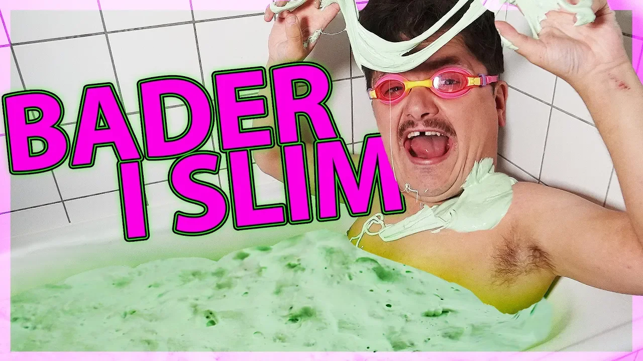 BADEKAR FYLDT MED SLIME