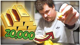 GRAVER ÆGTE GULD MEN ER STIV