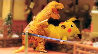 Pikachu vs. T-Rex