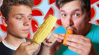 SPILLER MUSIK PÅ FRUGTER MED RASMUS