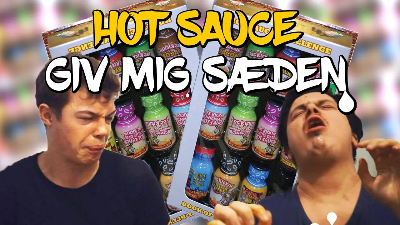 GIV MIG SÆDEN! | HOT SAUCE CHALLENGE | BJKONGEN JENS