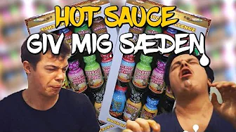 GIV MIG SÆDEN! | HOT SAUCE CHALLENGE | BJKONGEN JENS