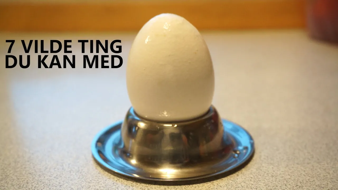 7 VILDE ÆG TRICKS! | LIFEHACKS