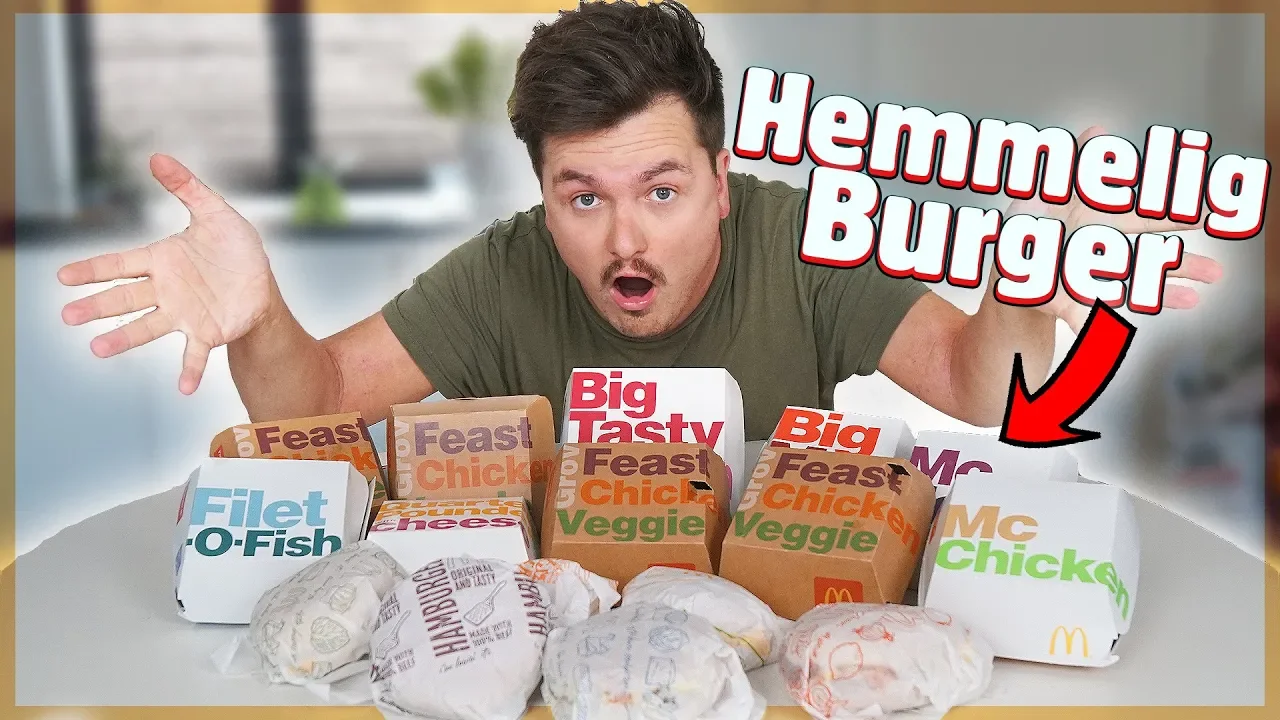 KØBER ALLE BURGERE FRA MCDONALDS !