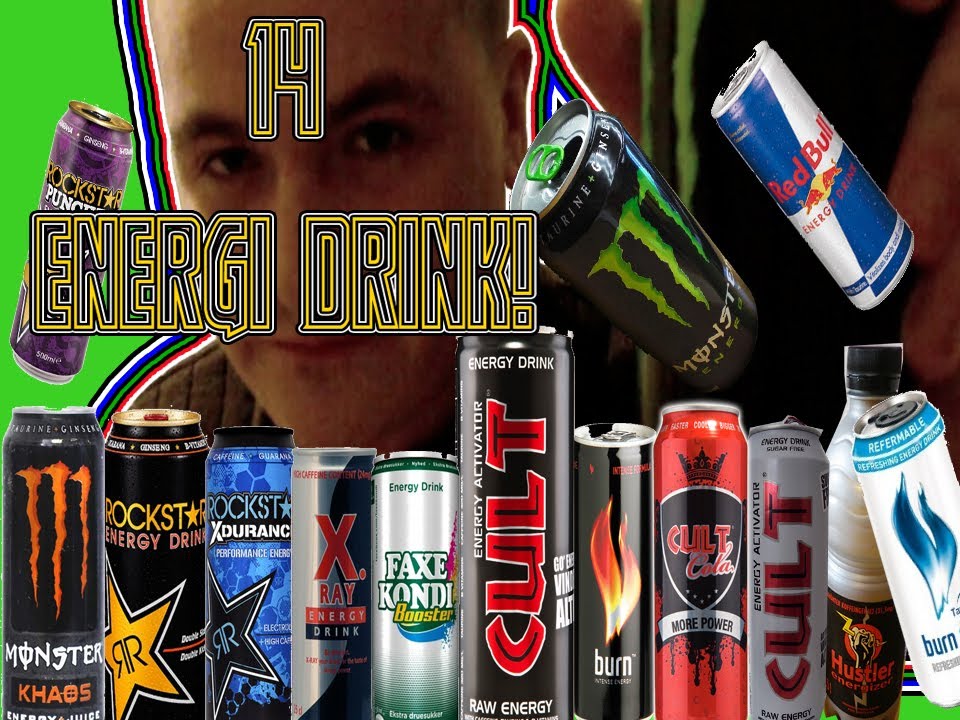 STOR ENERGY TEST - 14 DRINKS - Casper Vlogger