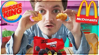 HVILKE CHEESE TOPS ER BEDST? | McDonalds vs. Burger King