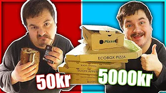 50kr VS. 5000kr DRENGERØV!
