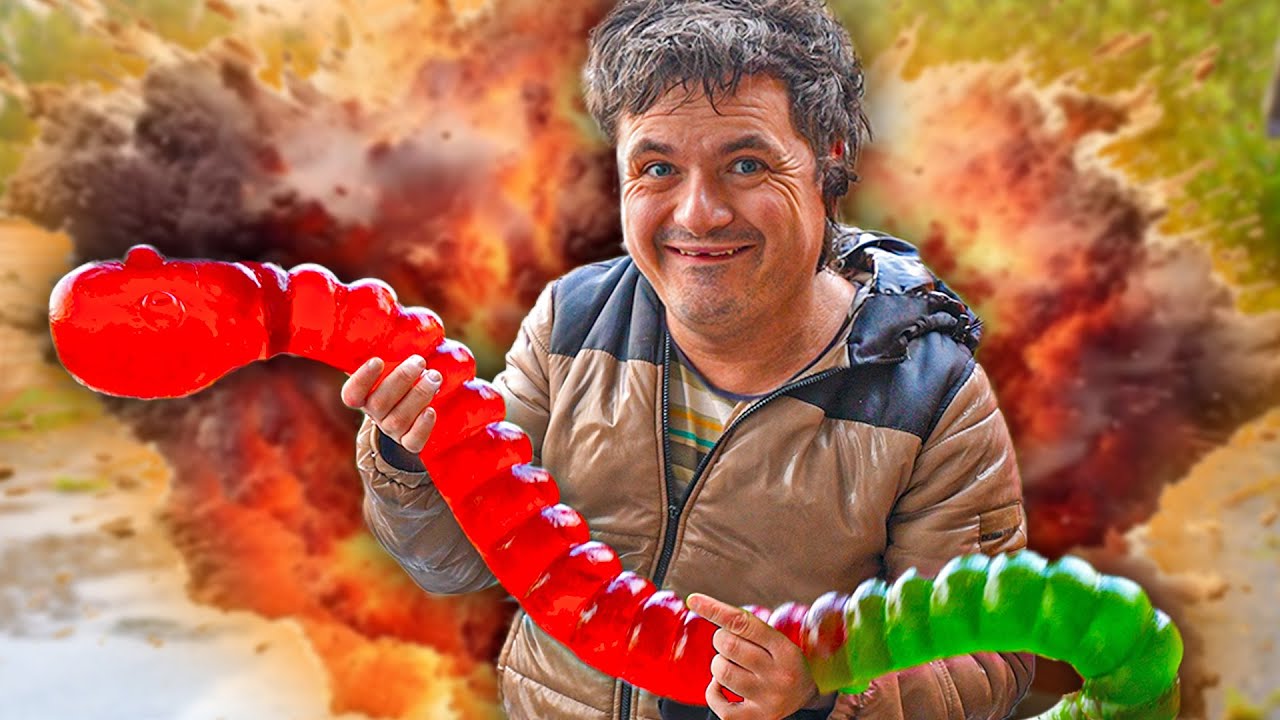 JEG SPISER DEN STØRSTE VINGUMMI NOGENSINDE