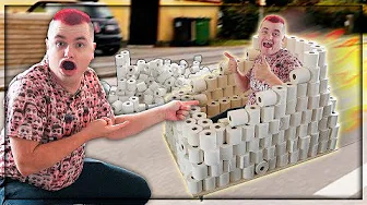 BYGGER TOILETPAPIR BIL