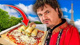 Pizza med Forårsruller | Caspers Køkken