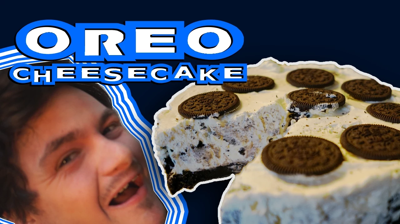 OREO CHEESECAKE! - Caspers Køkken