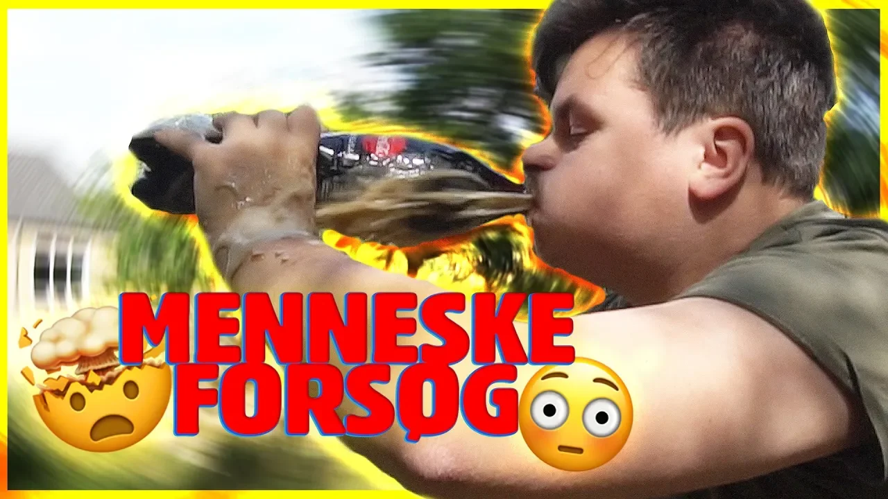 MENTOS OG COLA I MAVEN ! | Menneskeforsøg