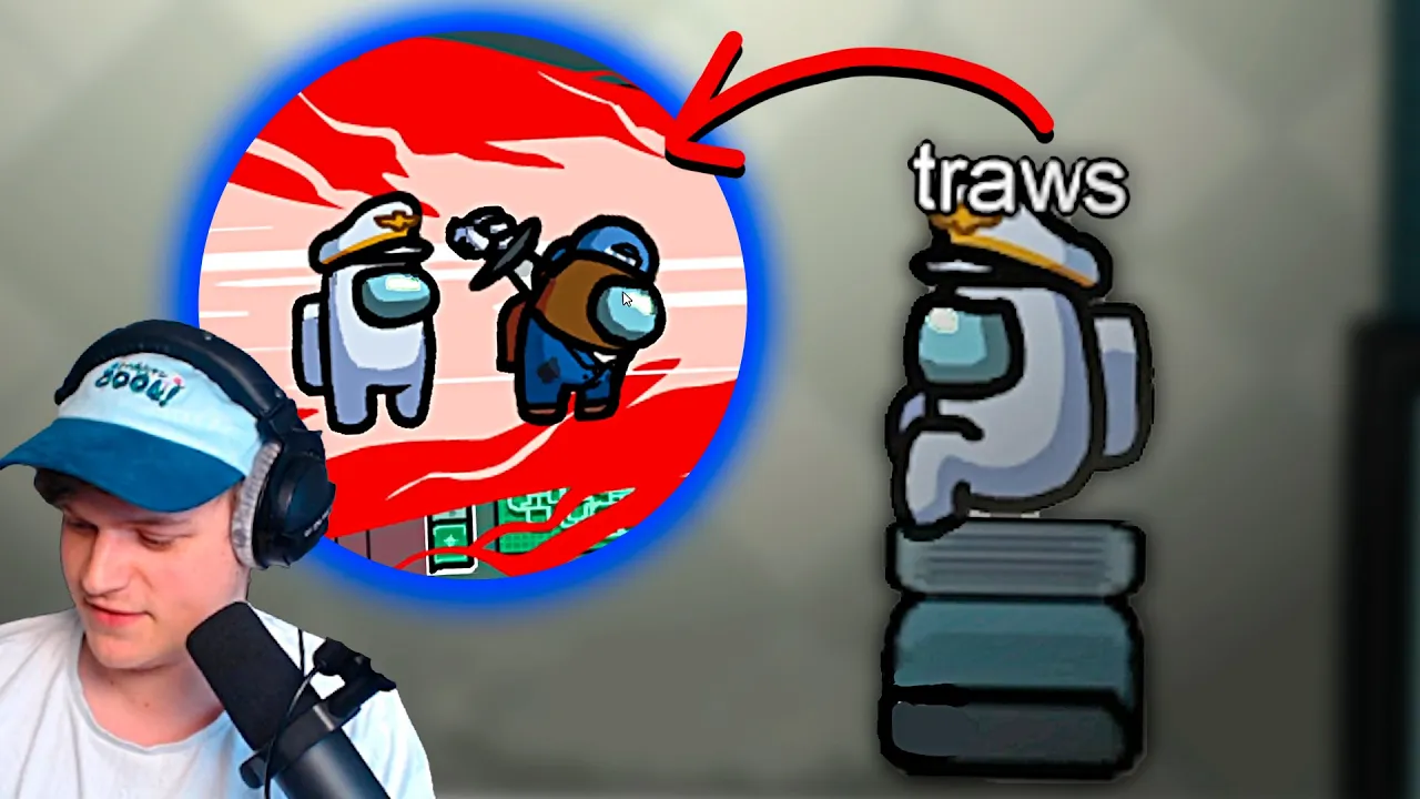 DUMT TIDSPUNKT AT KIGGE VÆK FRA SKÆRMEN.. (Among Us)