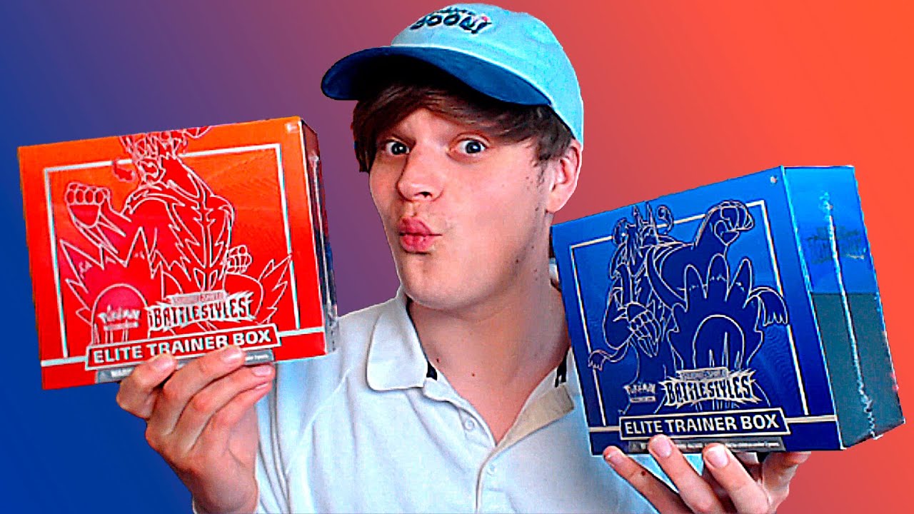 ÅBNER 2 AF DE NYE ELITE TRAINER BOXE - (Pokemon Battle Styles)