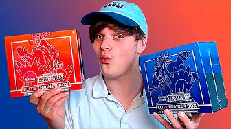 ÅBNER 2 AF DE NYE ELITE TRAINER BOXE - (Pokemon Battle Styles)