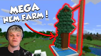 BYGGER EN KÆMPE TRÆ FARM - Minecraft: ep 67