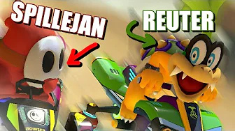 Spiller Mario Kart med Reuter