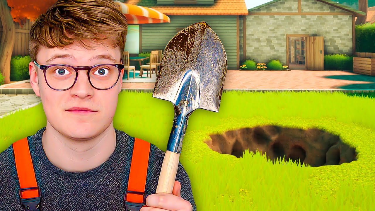 Spillet, hvor man skal grave et hul