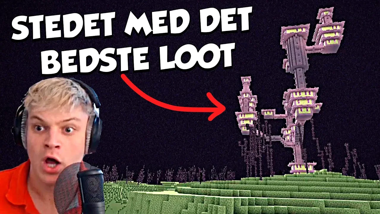 UDFORSKER END CITY! - Minecraft Ep: 19