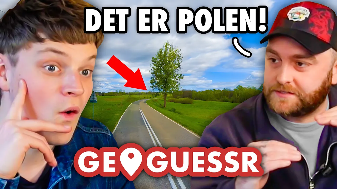 GeoGessr, men vi må IKKE bevæge os!