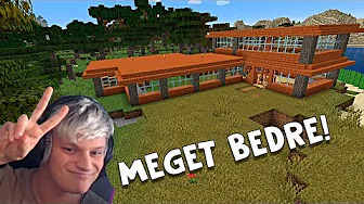 OPGRADERER MIT HUS - Minecraft Ep: 9