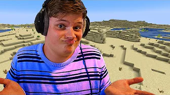 Minecraft, men der er kun ØRKEN