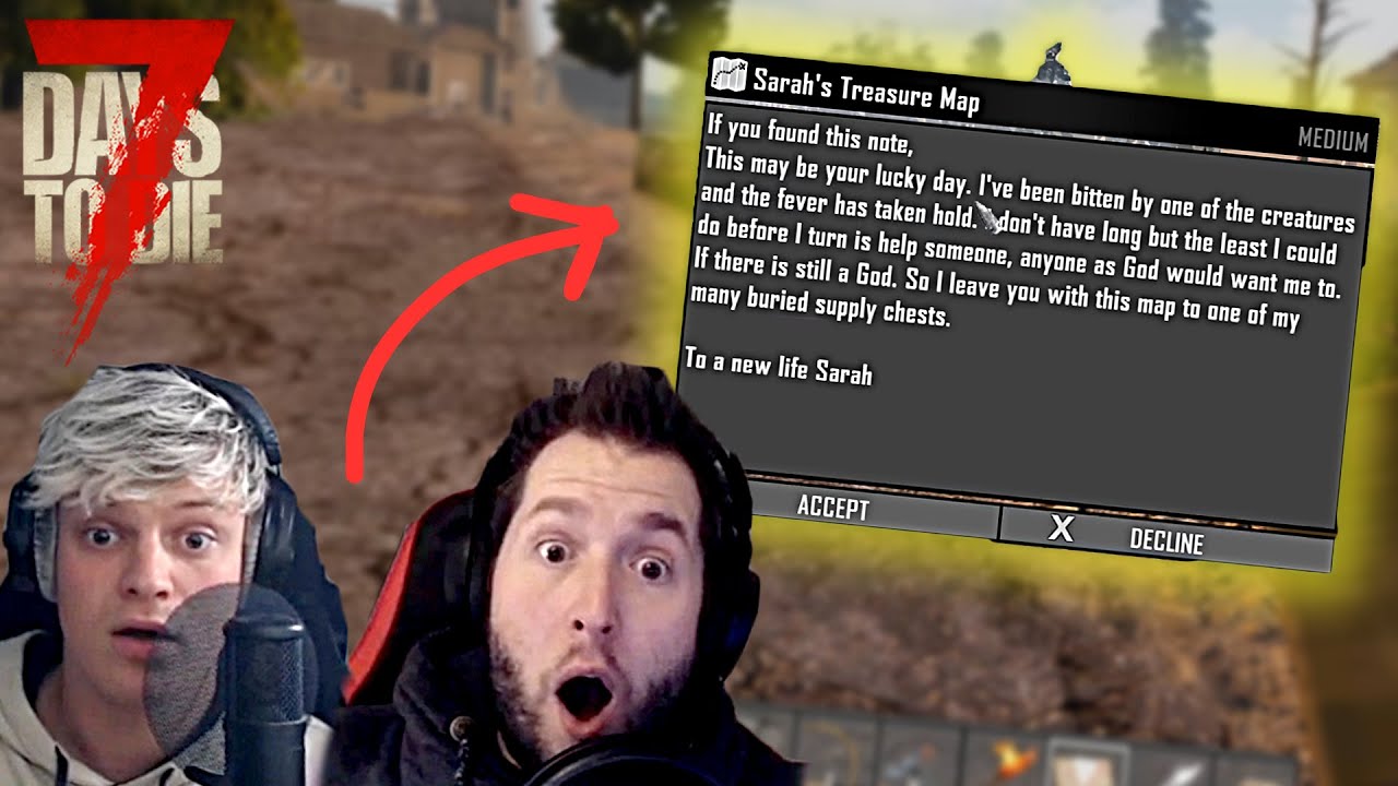 MIKKEL OG JEG FINDER ET SKATTEKORT