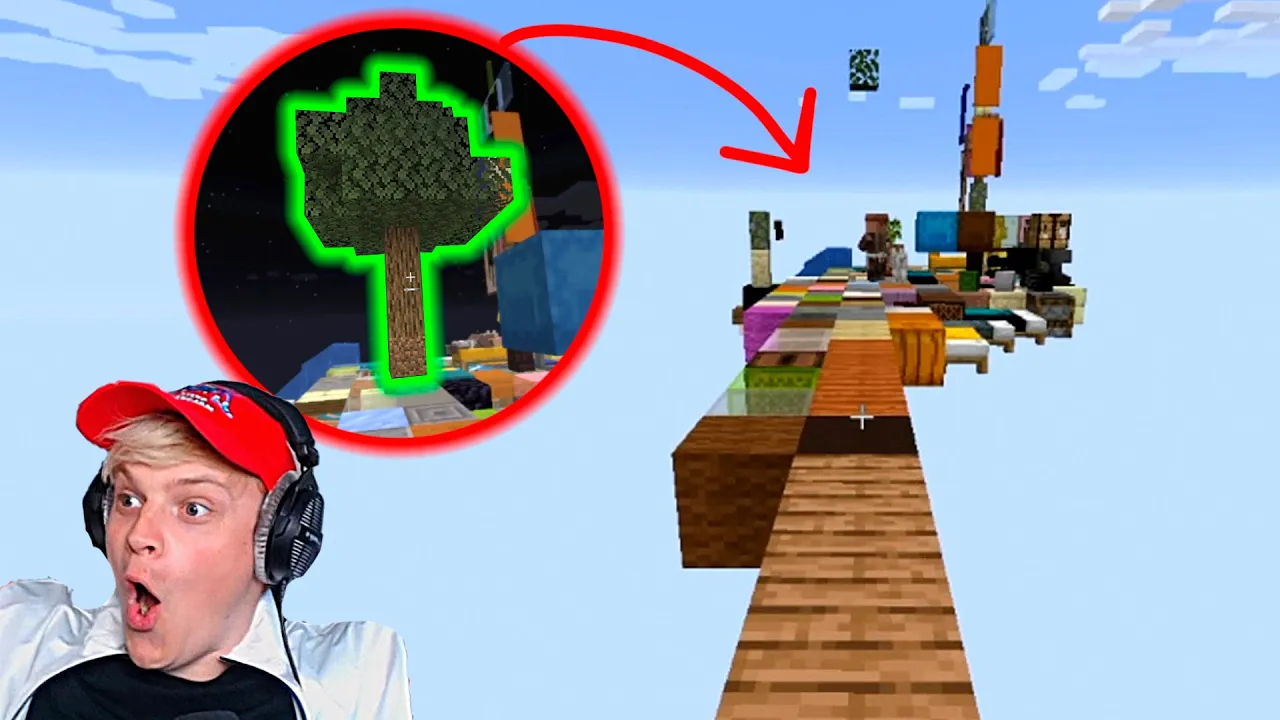 UENDELIG TRÆ! - (one block survival)