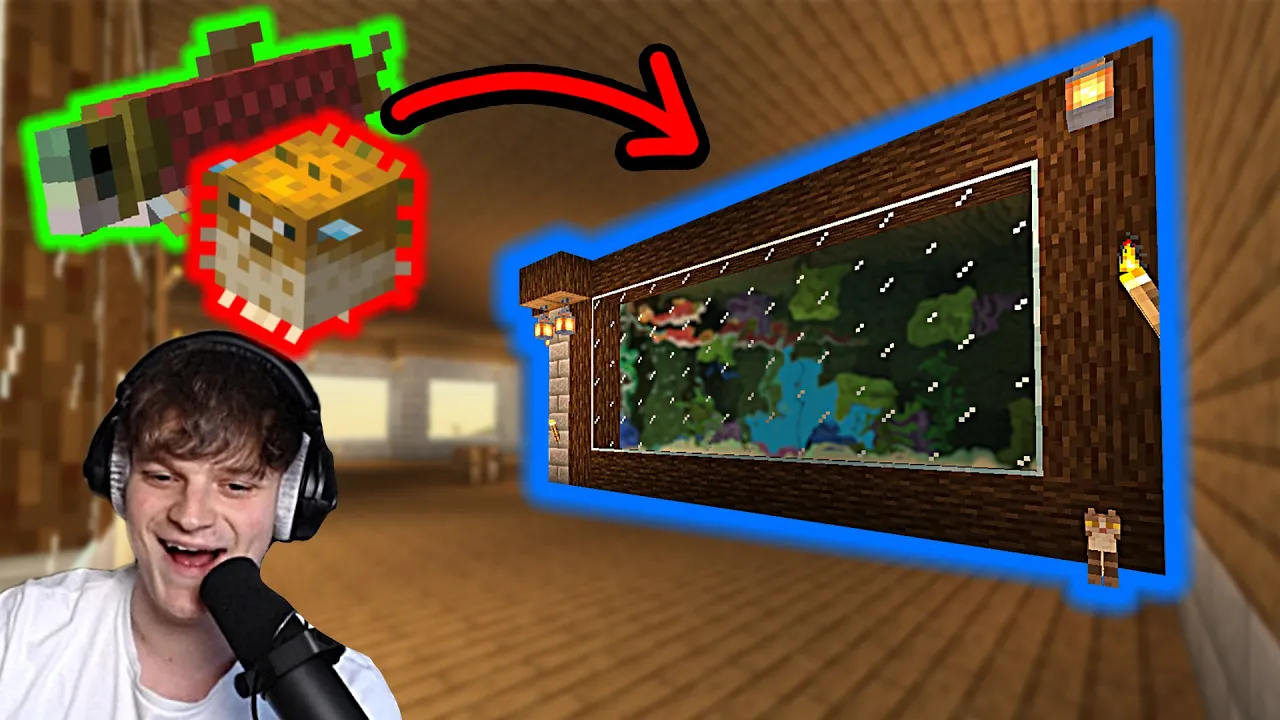 LAVER ENDELIG ET NYT AKVARIE - Minecraft: ep 98