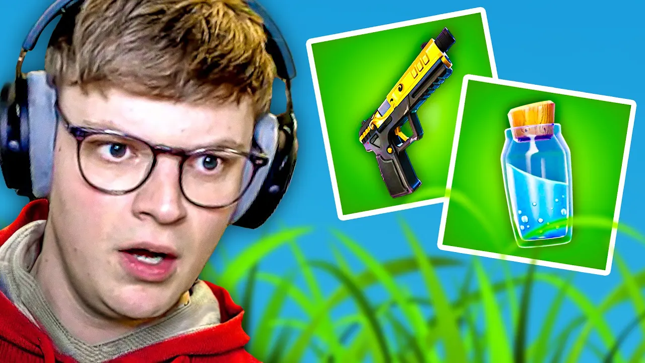 FORTNITE, KUN MED GRØNNE ITEMS