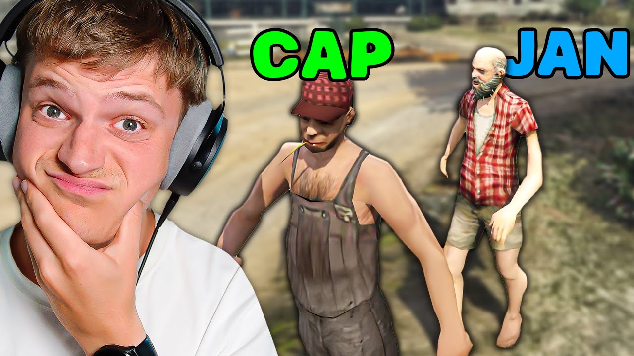 Cap og jeg spiller GTA RP (min første gang)
