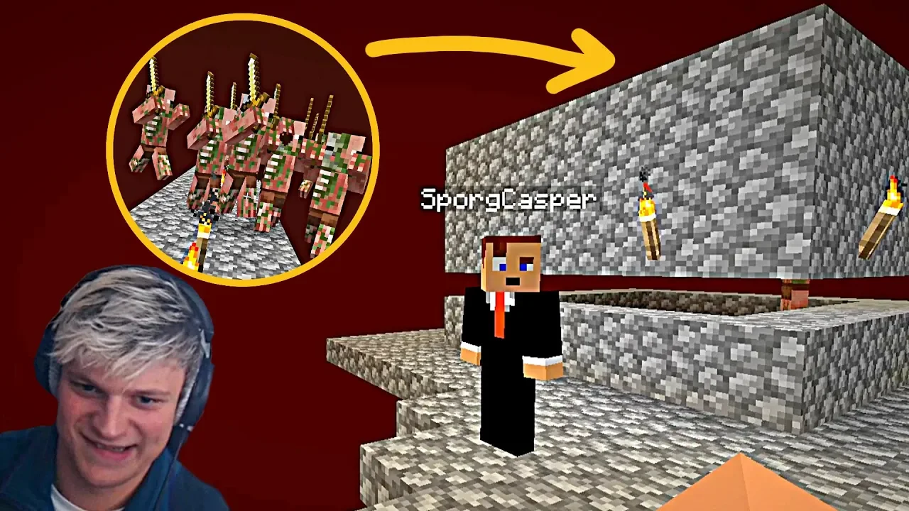 CASPER OG JEG BYGGER EN PIGMEN FARM