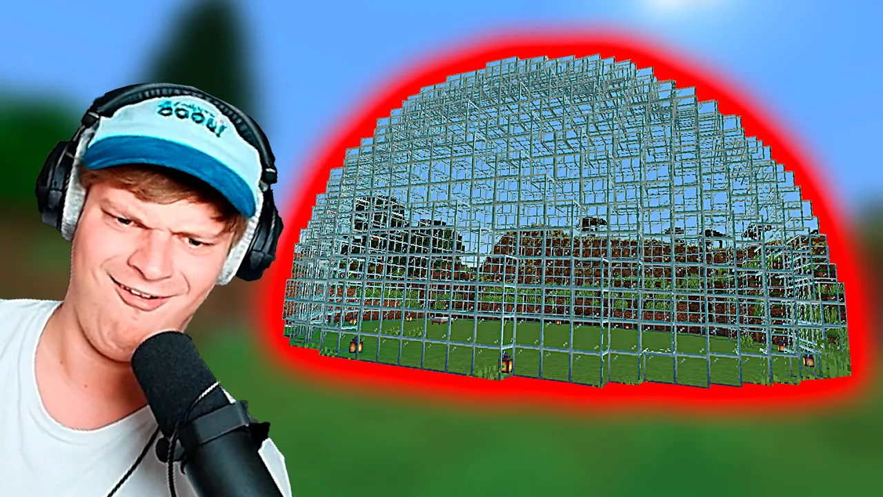 Bygger en KÆMPE glas kuppel - Minecraft: Ep 37 (Sæson 2)