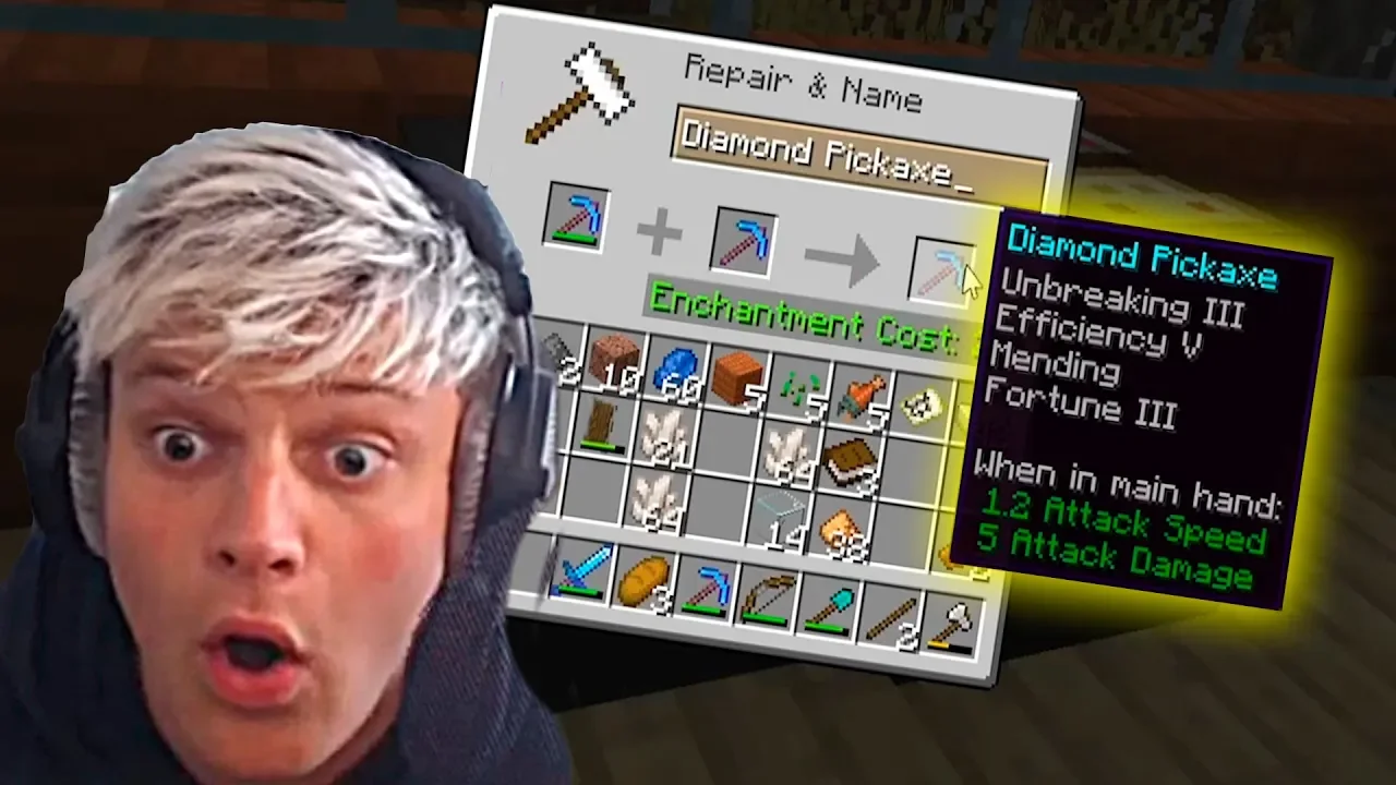 LAVER DEN BEDSTE PICKAXE I SPILLET - Minecraft Ep: 6