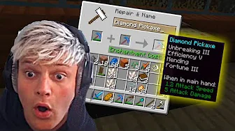 LAVER DEN BEDSTE PICKAXE I SPILLET - Minecraft Ep: 6