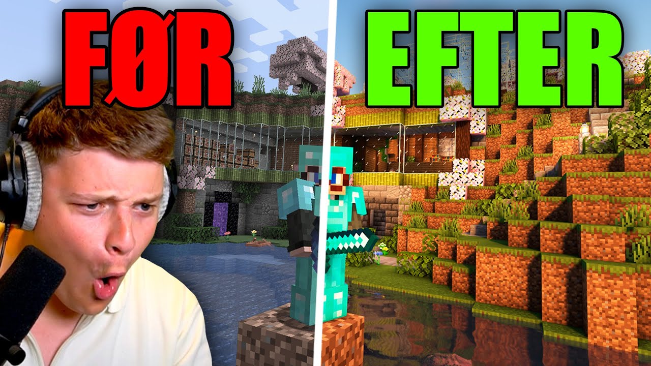 Gør Minecraft MEGA PÆNT - Minecraft: Sæson 3 - Ep 24