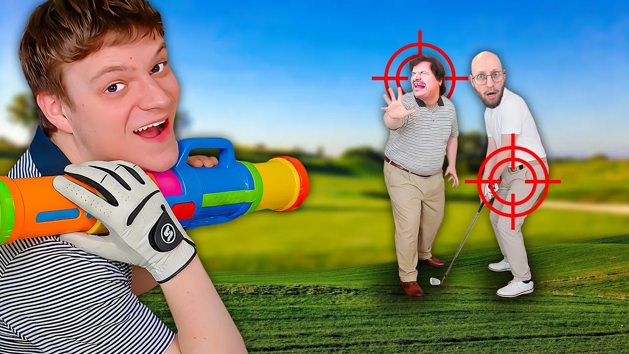 Golf, men med VANVITTIGE power ups!