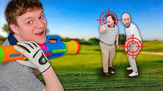 Golf, men med VANVITTIGE power ups!