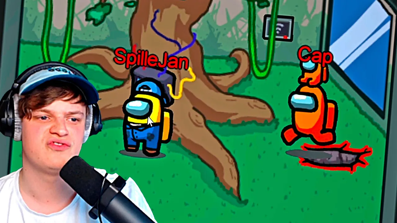 CAP AFSLØRER MIG (Among Us)