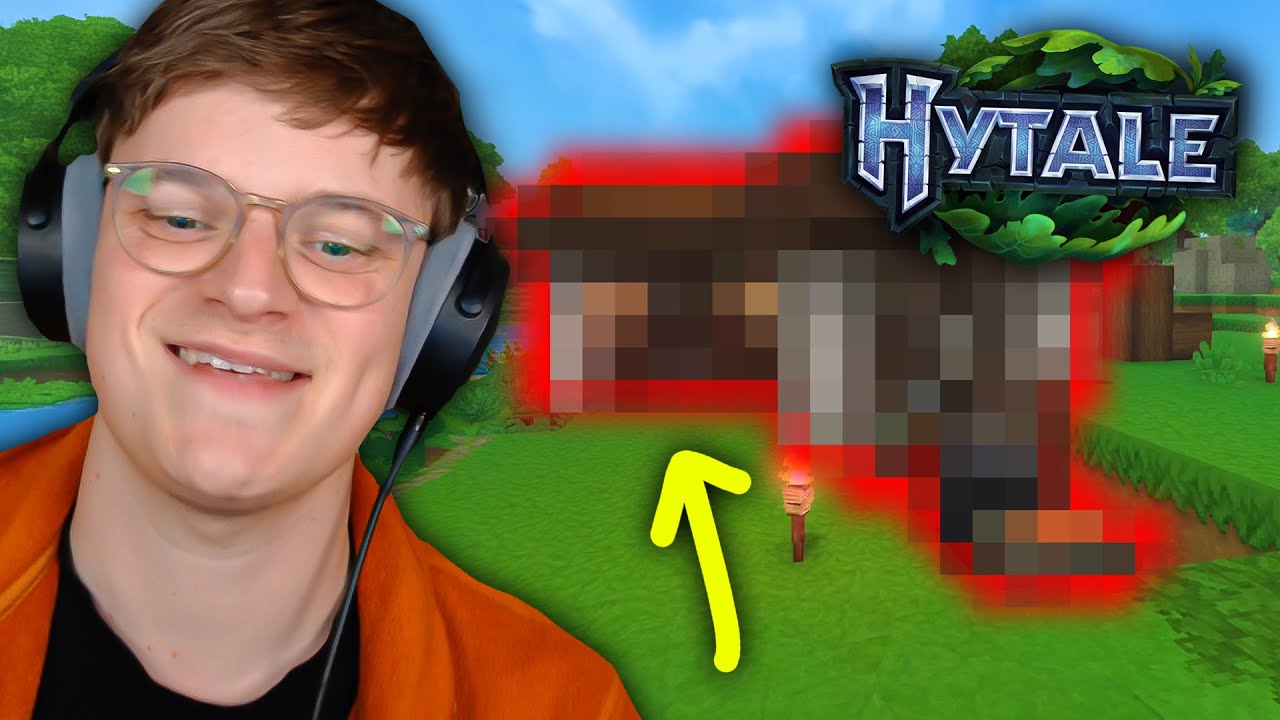 Bygger mit første hus is Hytale! - Hytale #3