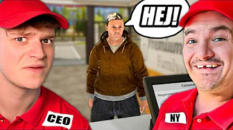 Lars Allan besøger burgerbaren