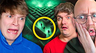 FANGET I EN LABYRINT MED MONSTRE