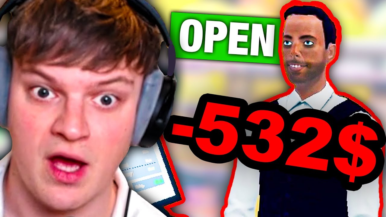 Jeg har fået en ANSAT! - Supermarket Simulator