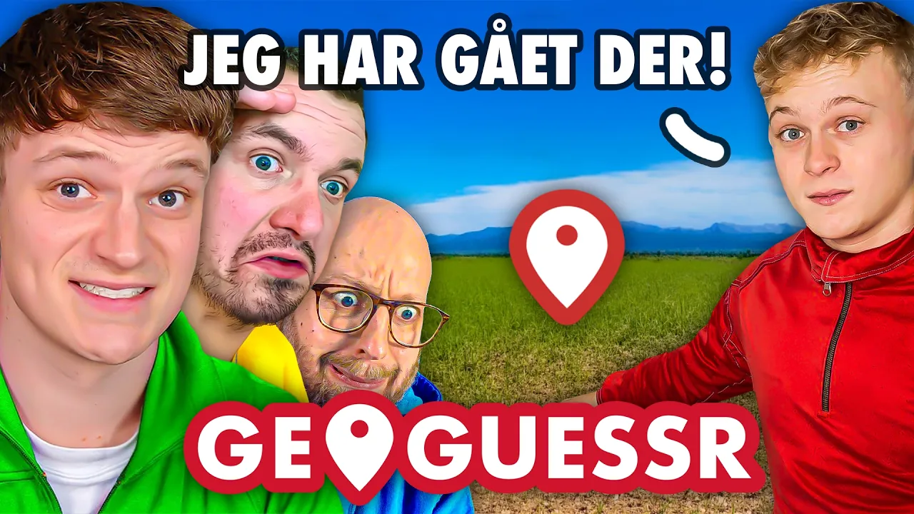 Kan Cap, Johnni og jeg banke Bruhliver i GeoGuessr?