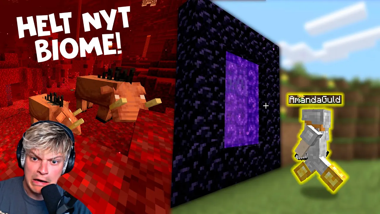 AMANDAS FØRSTE GANG I NETHER